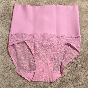 Maidenform Pink Lace Shapewear Panty